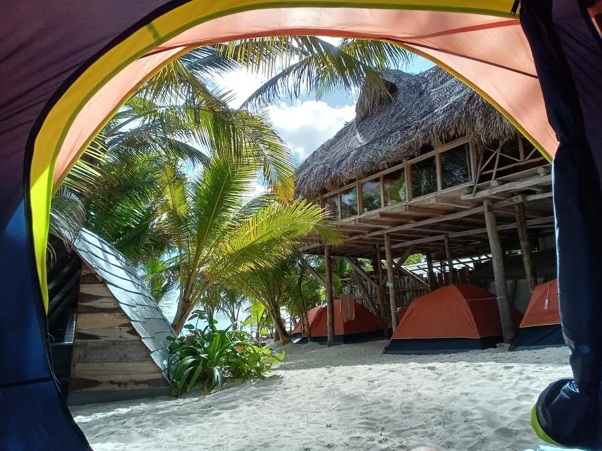 Chavez Eco Beach Camping And Cabanas Tulum Campsite