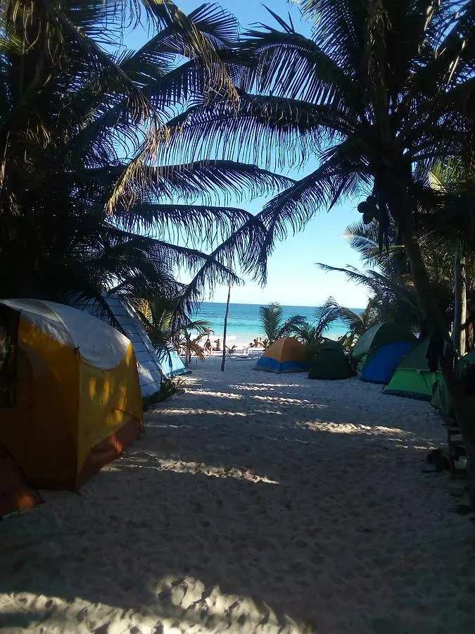 Chavez Eco Beach Camping And Cabanas Tulum Mexico